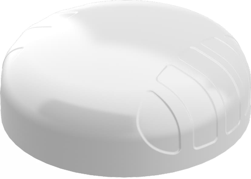 Poynting Ympärisäteilevä PUCK-5-antenni, 2G/3G/4G/5G, 2X2 MIMO, WiFi, Bluetooth ja GPS, valkoinen