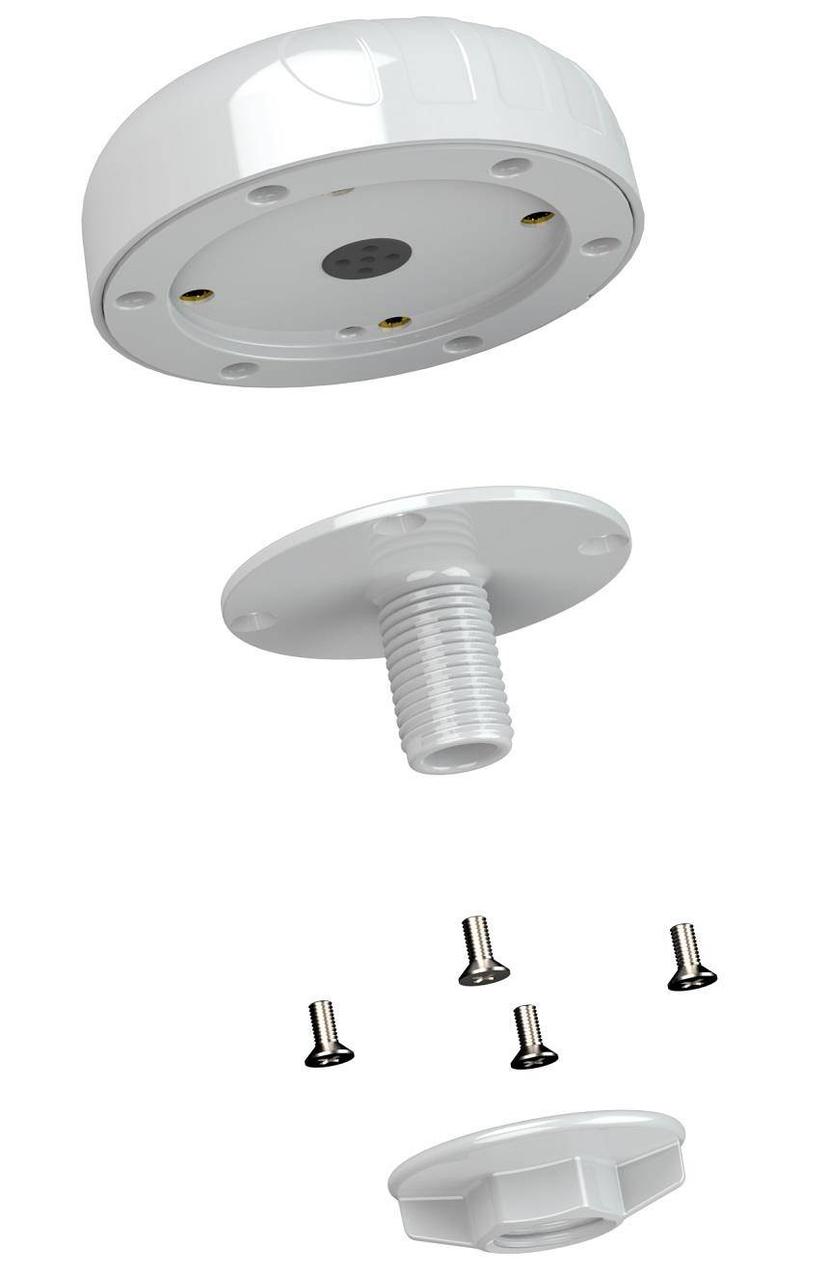 Poynting Ympärisäteilevä PUCK-5-antenni, 2G/3G/4G/5G, 2X2 MIMO, WiFi, Bluetooth ja GPS, valkoinen