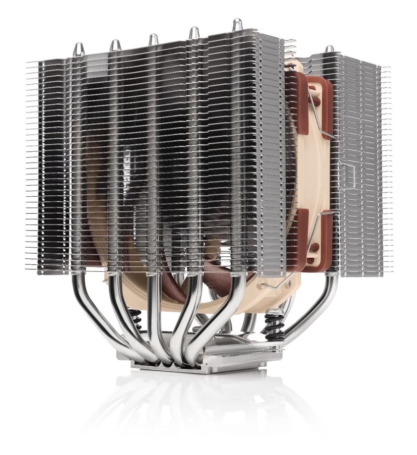 Noctua Nh-d12l Cpu Cooler Luftkjøler Aluminium, Beige, Brun