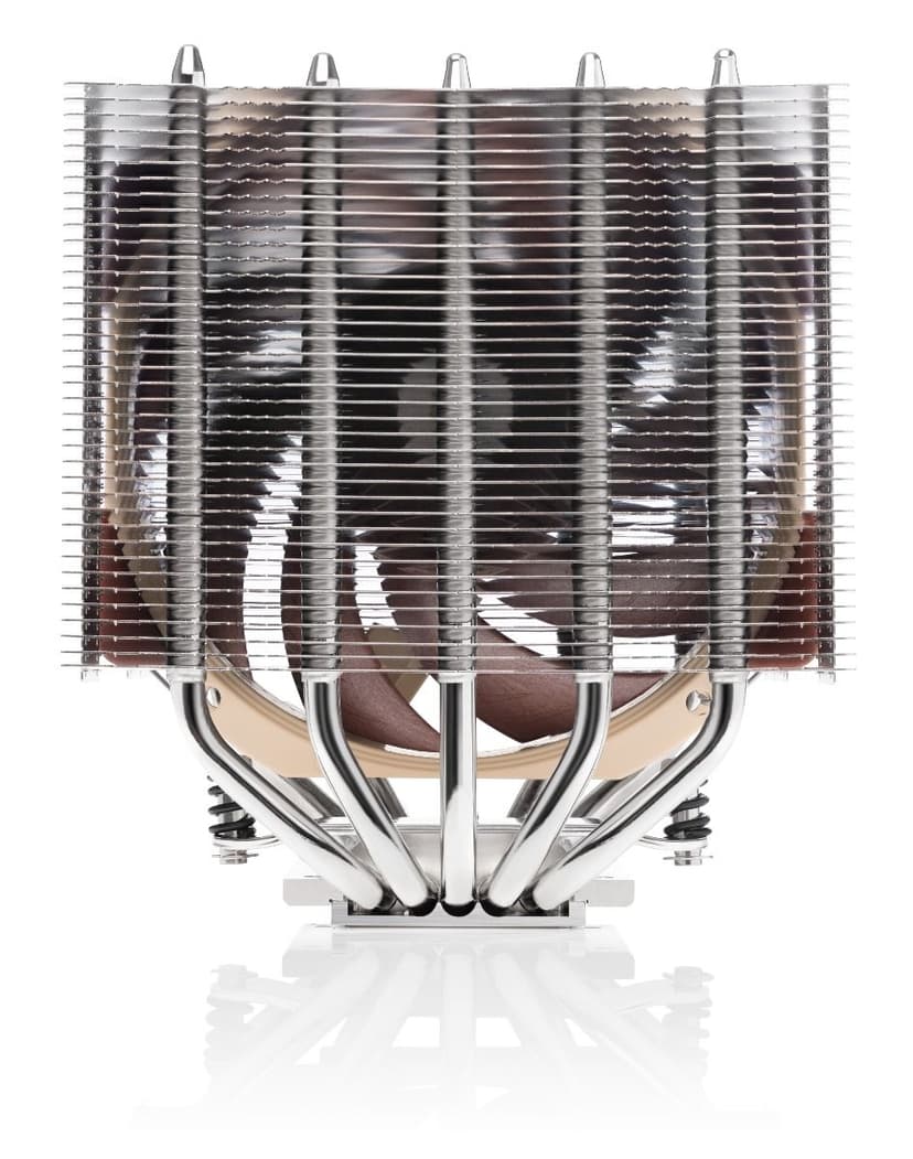 Noctua Nh-d12l Cpu Cooler Luftkjøler Aluminium, Beige, Brun