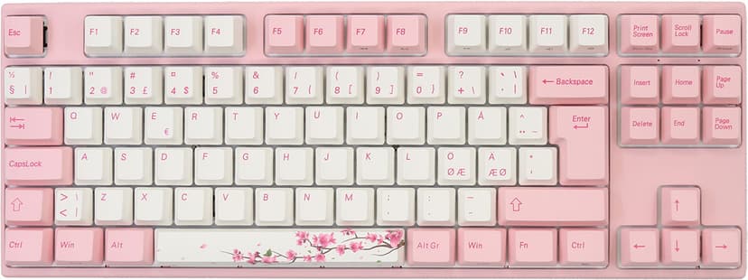 Varmilo VEA88 Sakura V2 MX Brown Cherry MX Brown Nordisk
