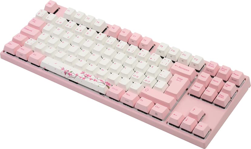 Varmilo VEA88 Sakura V2 MX Brown Cherry MX Brown Nordisk