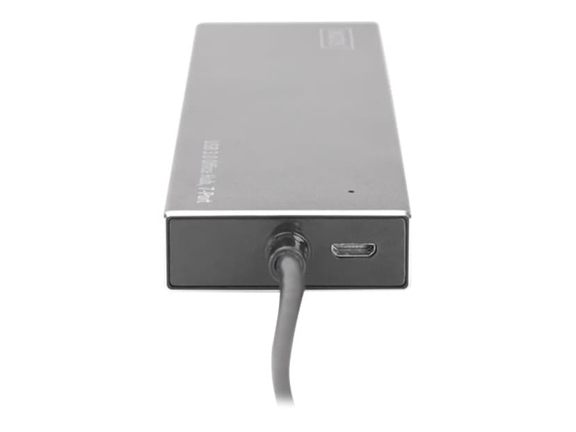 Digitus DA-70241-1 interface hub USB 3.2 Gen 1 (3.1 Gen 1) Type-A 5000 Mbit/s Grijs
