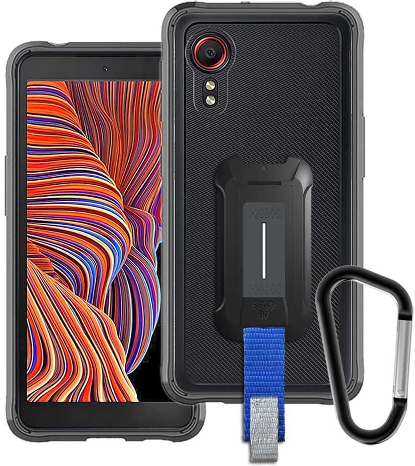 Armor-X Shockproof Rugged Case Samsung Galaxy Xcover 5 Zwart