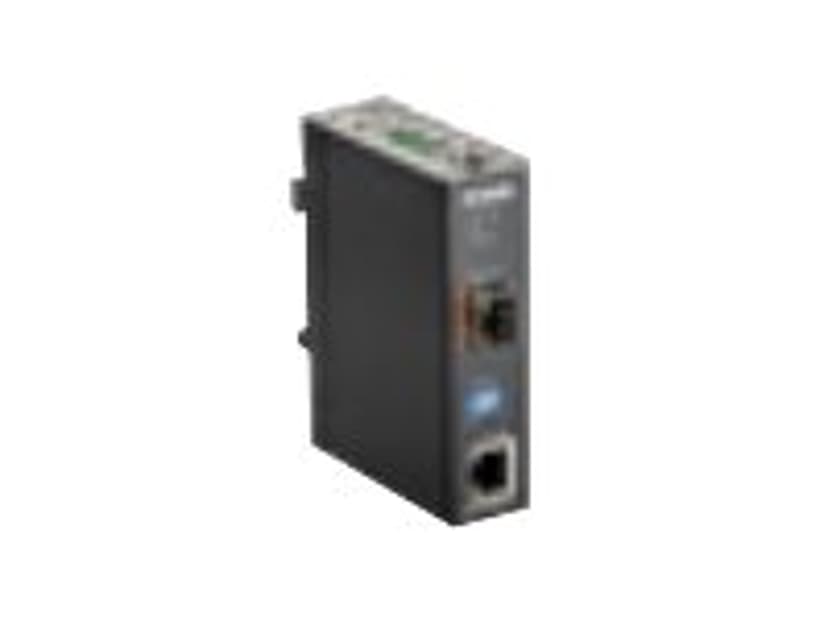D-Link DIS-M100G-SW verkon mediamuunnin 4000 Mbit/s Monitila, Yksittäistila Musta