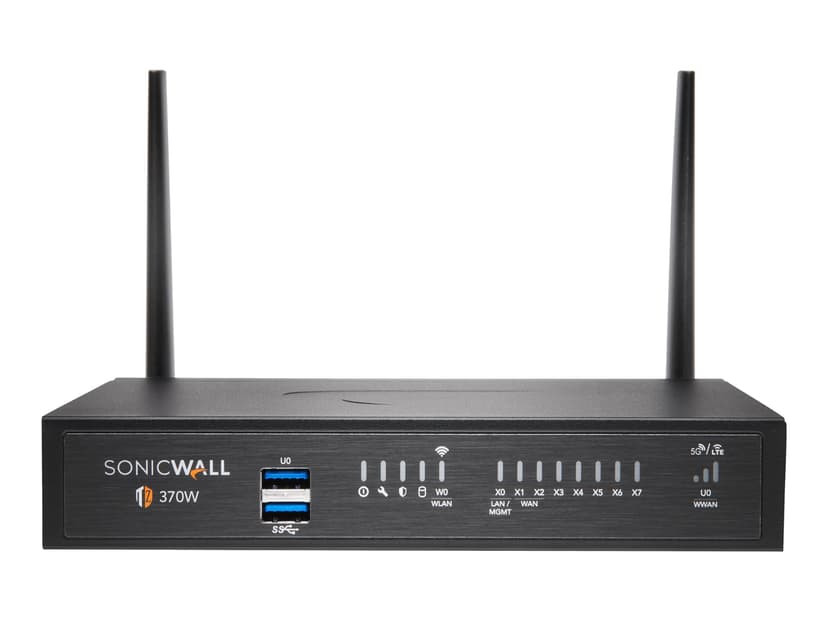 Sonicwall TZ370 laitteistopalomuuri 3 Gbit/s