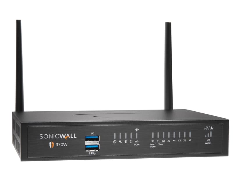 Sonicwall TZ370 laitteistopalomuuri 3 Gbit/s