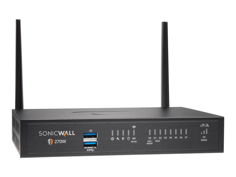 Sonicwall TZ270W firewall (hardware) 2 Gbit/sek.