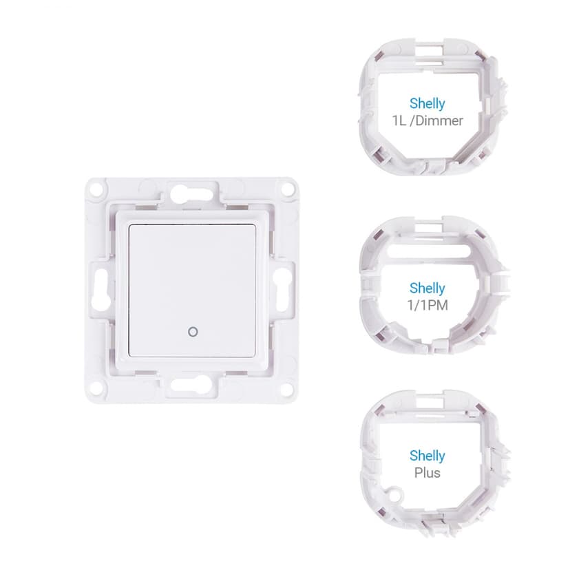 Shelly Wall Switch 1 Button White