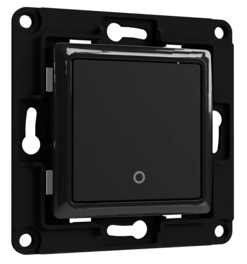 Shelly Wall Switch 1 Button Black