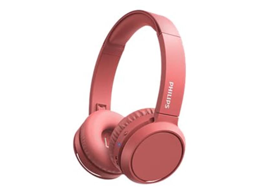 Philips 4000 series TAH4205RD/00 hörlur och headset Trådlös Huvudband Samtal/musik USB Type-C Bluetooth Röd USB Type-C Röd