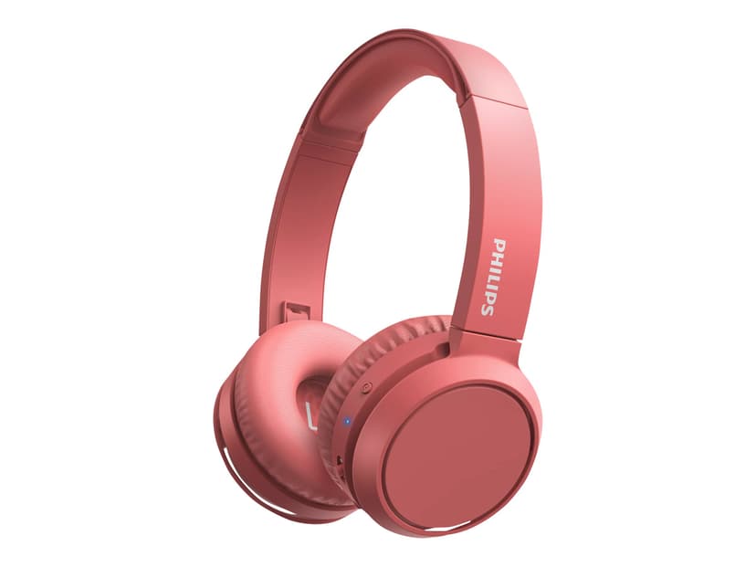 Philips 4000 series TAH4205RD/00 hörlur och headset Trådlös Huvudband Samtal/musik USB Type-C Bluetooth Röd USB Type-C Röd
