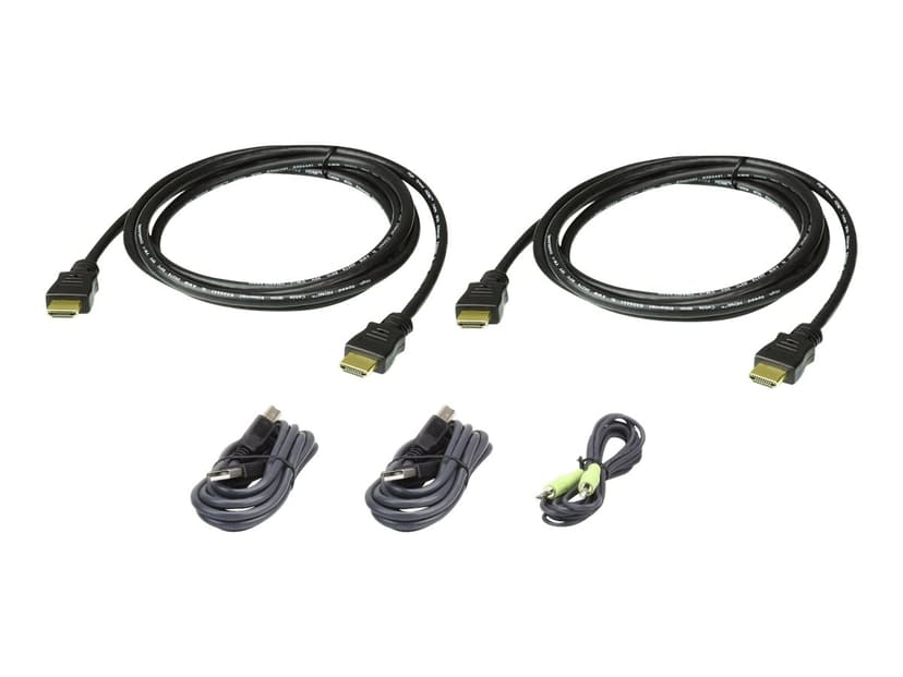 Aten 1,8 m USB HDMI Dual Display Secure KVM Cable Kit