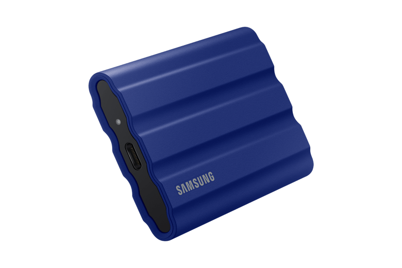 Samsung T7 Shield 1TB Rugged Portable SSD USB-C Blå