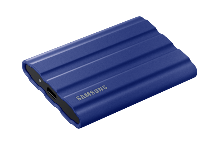 Samsung T7 Shield 2TB Rugged Portable SSD USB-C Blauw