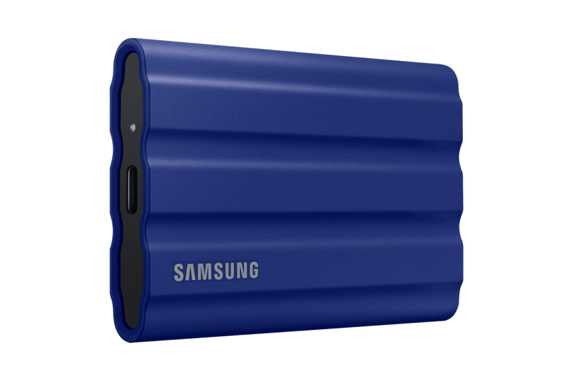 Samsung T7 Shield 2TB Rugged Portable SSD USB Type-C Blå