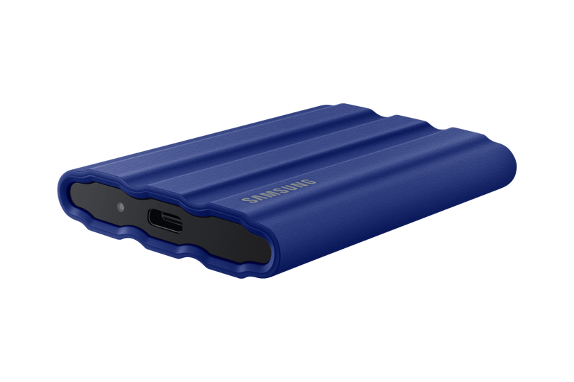 Samsung T7 Shield 2TB Rugged Portable SSD USB Type-C Blå