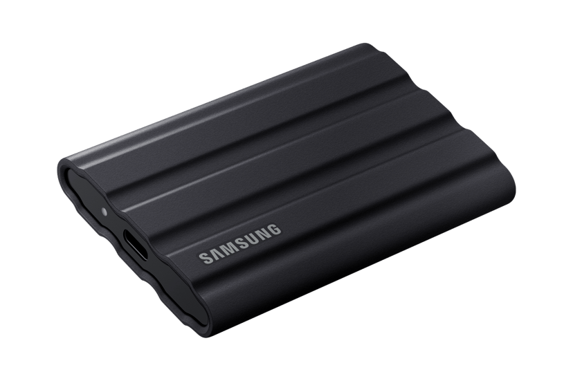 Samsung T7 Shield 1TB Rugged Portable SSD USB-C Svart