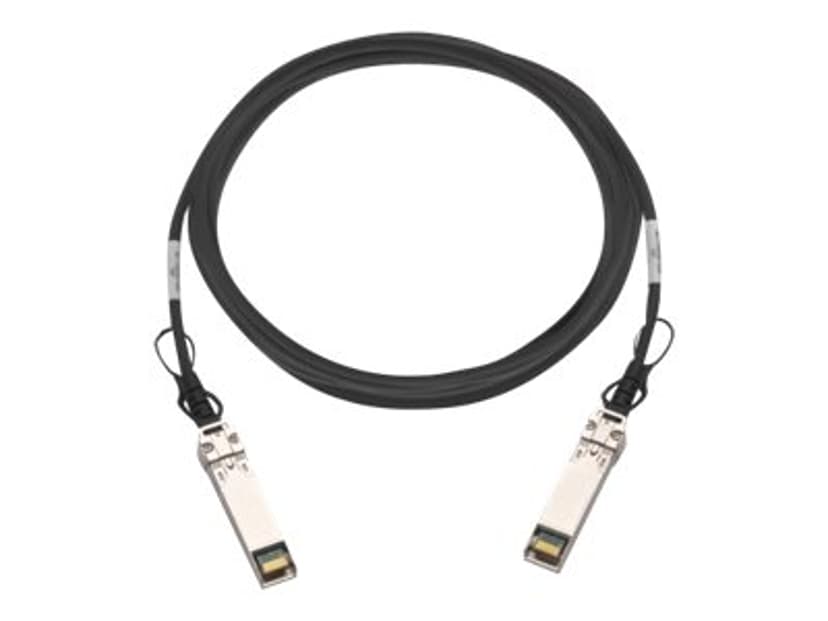 QNAP CAB-DAC15M-SFP28 InfiniBand og fiberoptisk kabel 1,5 m QSFP28 Sort 1.5m QSFP28 QSFP28