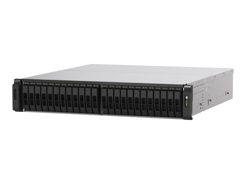 QNAP TS-H3088XU-RP NAS Rack (2U) Intel® Xeon® W-1270 64 GB DDR4 0 TB QuTS hero Svart, Grå