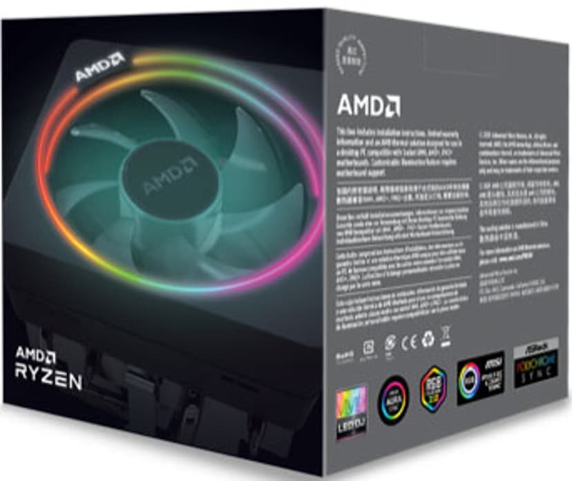 AMD Wraith Prism Luftkøler Sort
