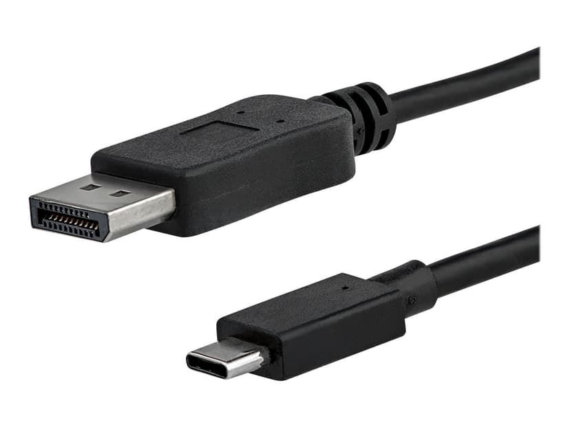 Startech USB C to DisplayPort Adapter Cable 1m DisplayPort USB-C Musta