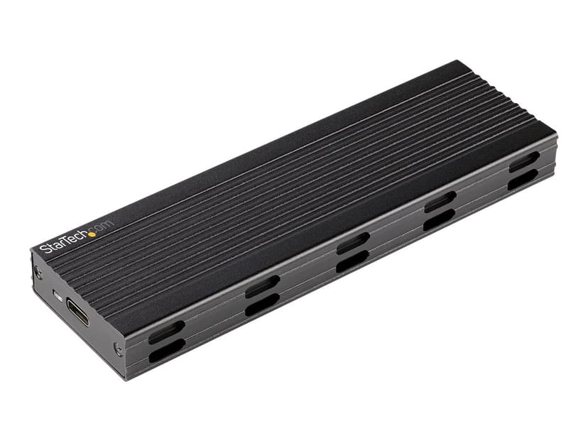 Startech StarTech.com SM2E1BMU31C tallennusaseman kotelo SSD-kotelo Musta M.2