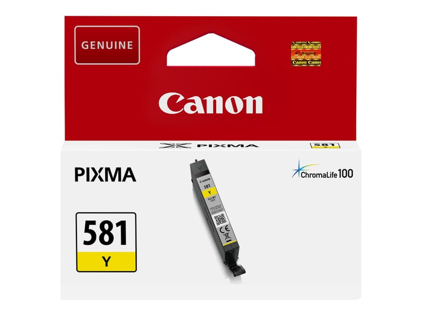 Canon Bläck Gul CLI-581Y - TS6150/8150