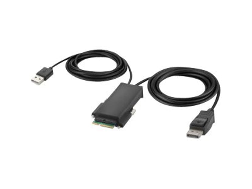 Belkin F1DN102MOD-PP-4 KVM-switchar Svart
