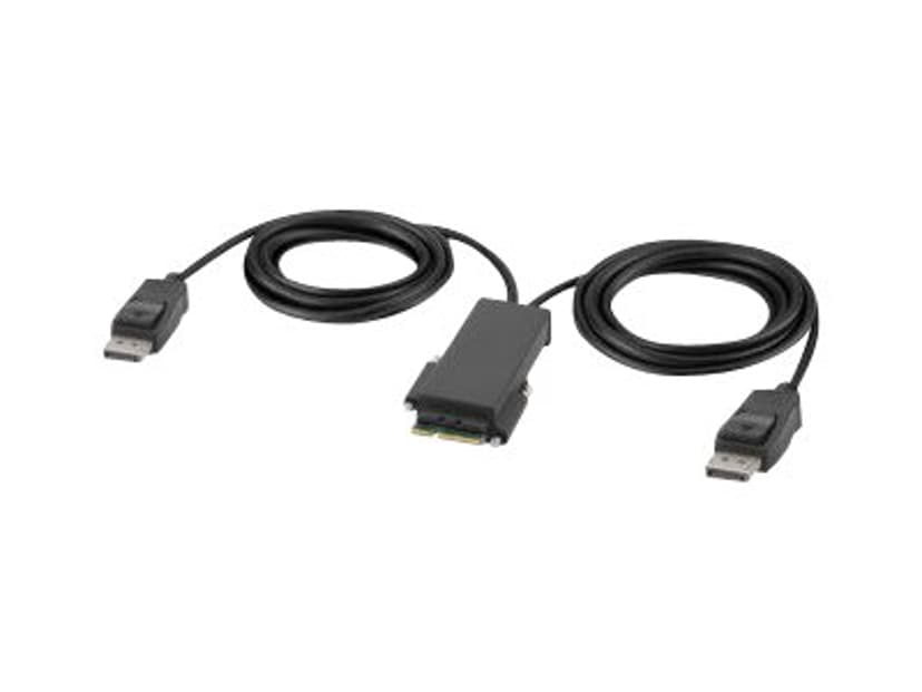 Belkin F1DN202MOD-PP-4 KVM-kytkin musta
