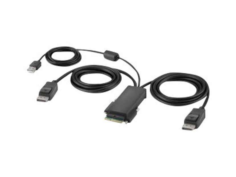 Belkin F1DN204MOD-PP-4 KVM-kytkin musta