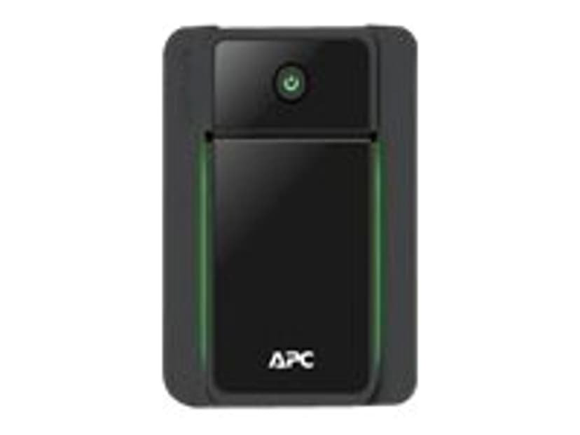 APC Back-UPS UPS-virtalähde Linjainteraktiivinen 0,5 kVA 300 W 3 AC-pistorasia(a)