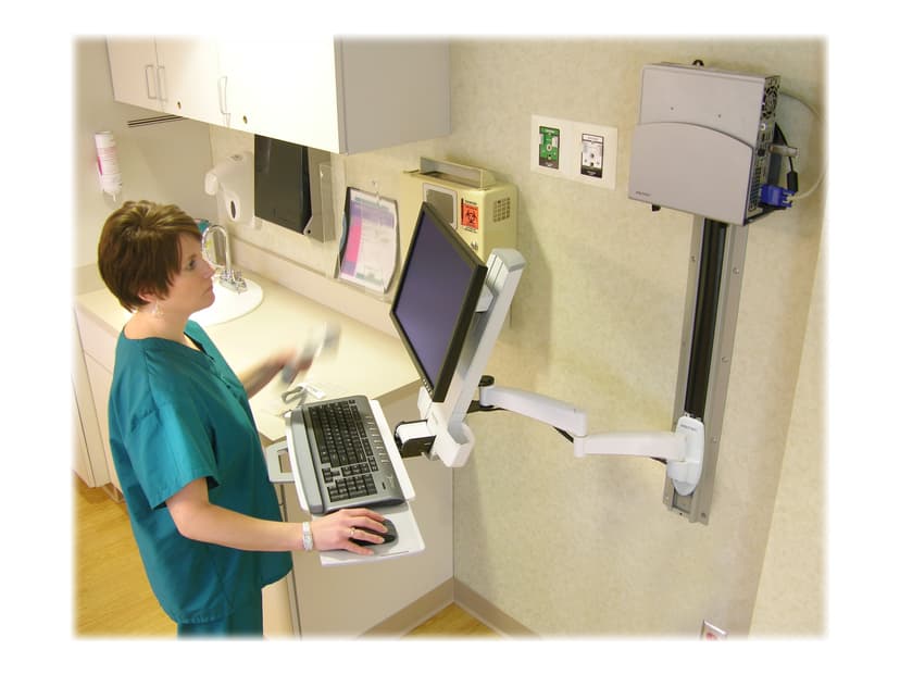 Ergotron Combi Arm 200-Serien Vit