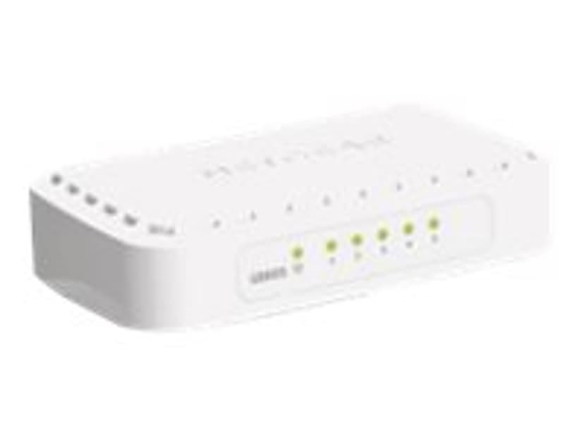 Netgear GS605-400PES verkkokytkin Hallitsematon L2 Gigabit Ethernet (10/100/1000) Valkoinen