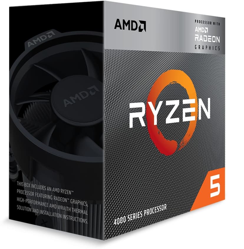 AMD Ryzen 5 4600G suoritin 3,7 GHz 8 MB L3 Laatikko 3.7GHz AM4