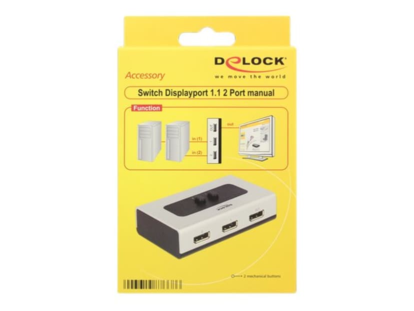 Delock 87668 bild-switchar DisplayPort