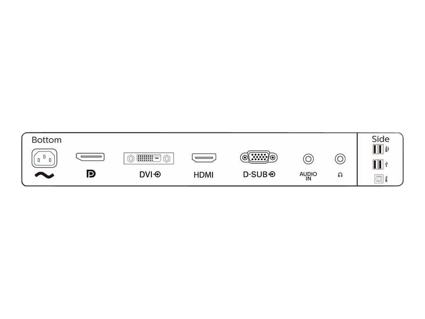 Philips B Line 241B8QJEB 23.8" 1920 x 1080pixels IPS 16:9 75Hz