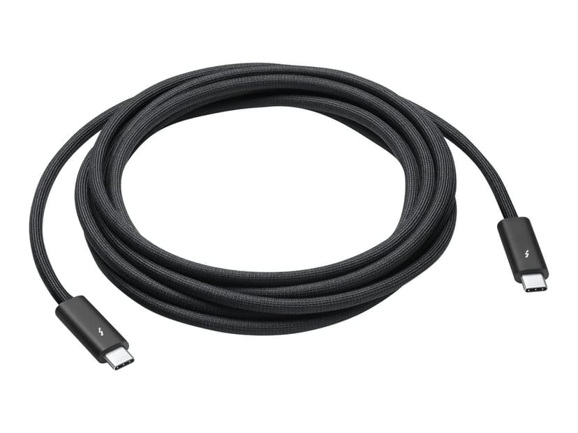 Apple Thunderbolt 4 Pro - 3m 3m Musta