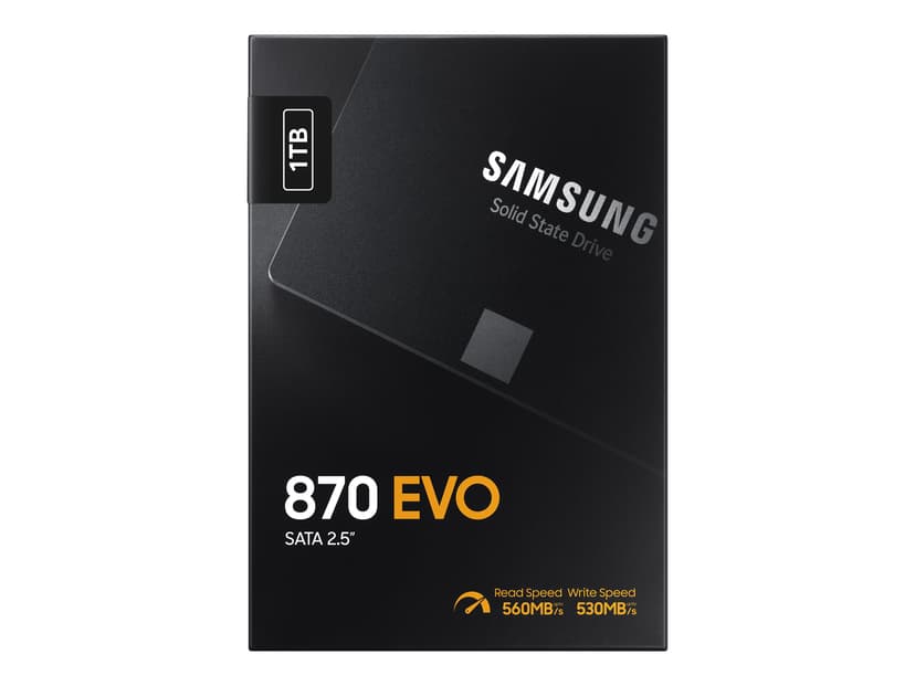 Samsung 870 EVO 1TB SSD 2.5" SATA 6.0 Gbit/s