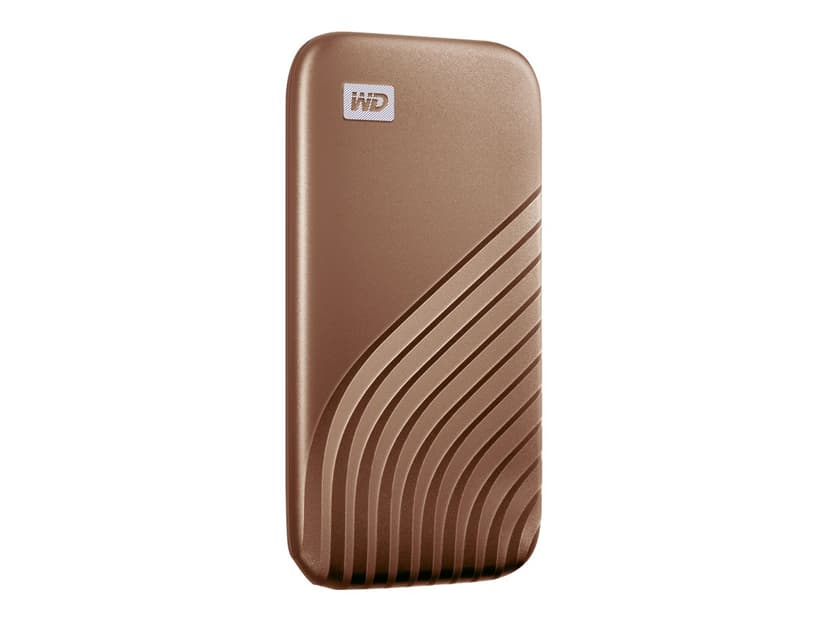 SanDisk My Passport SSD 2TB GOLD USB-C Guld