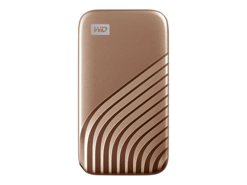 SanDisk My Passport SSD 2TB GOLD USB-C Guld