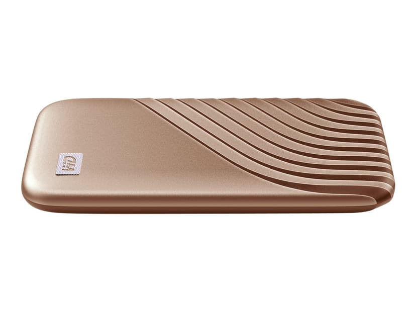 SanDisk My Passport SSD 2TB GOLD USB-C Guld