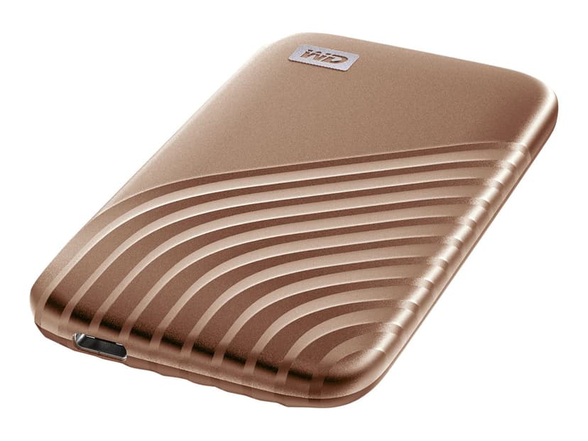 SanDisk My Passport SSD 2TB GOLD USB-C Guld