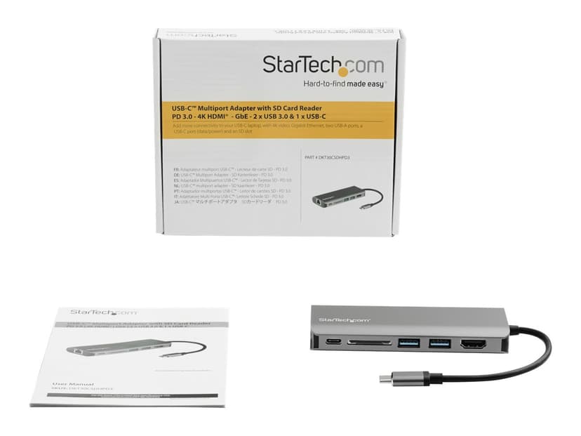 Startech USB C multiport adapter met HDMI USB 3.2 Gen 1 (3.1 Gen 1) Type-C
