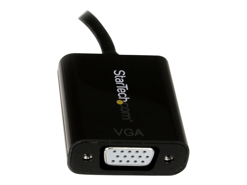 Startech DisplayPort to VGA Adapter Converter 0.1m DisplayPort VGA (D-Sub) Zwart