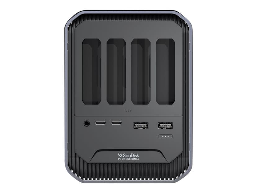 SanDisk Pro Dock 4 Ledningsført Thunderbolt 3 Grafit Thunderbolt 3