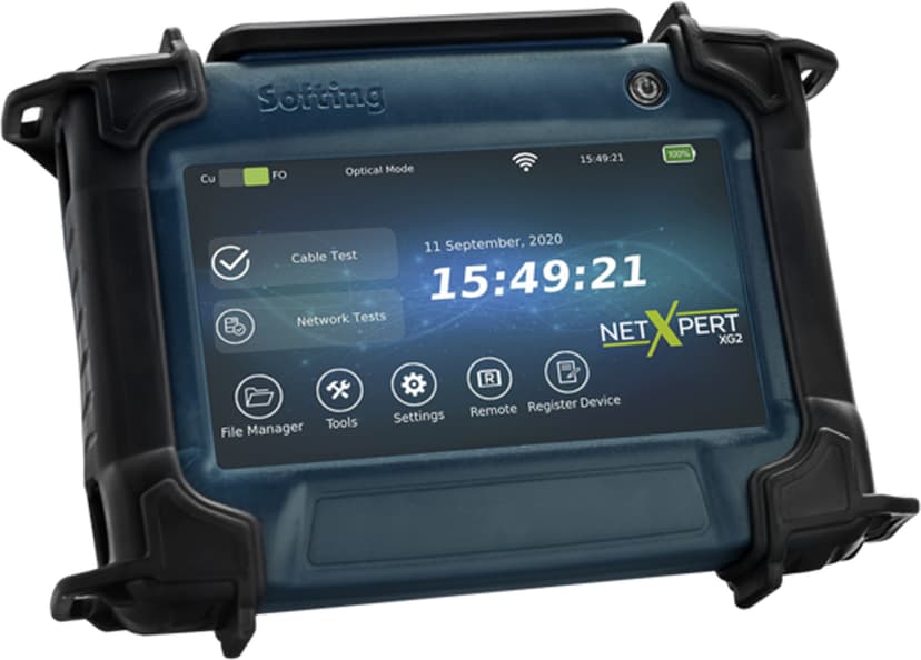Direktronik NetXpert XG2 1Gbit/s för koppar, fiber och WiFi