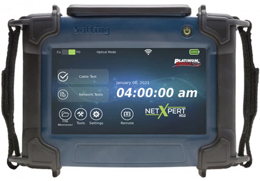 Direktronik NetXpert XG2 1Gbit/s för koppar, fiber och WiFi