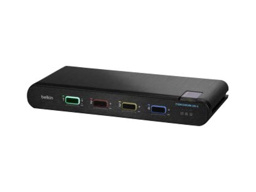 Belkin F1DN104KVM-UN-4 KVM-switch Zwart