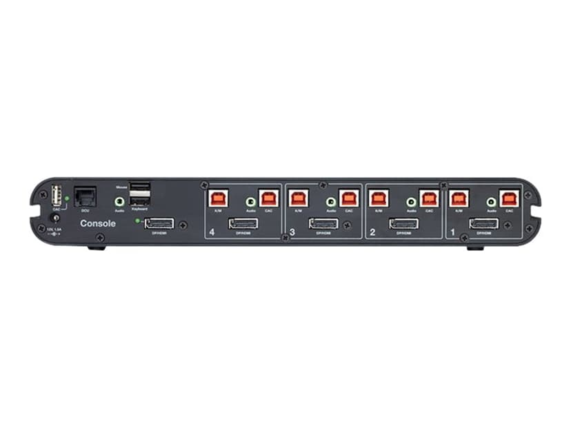 Belkin F1DN104KVM-UN-4 KVM-switchar Svart